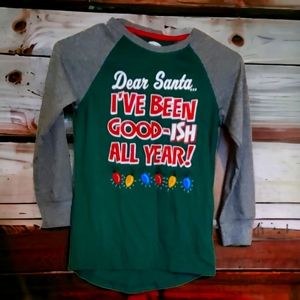 boys dear Santa long sleeve